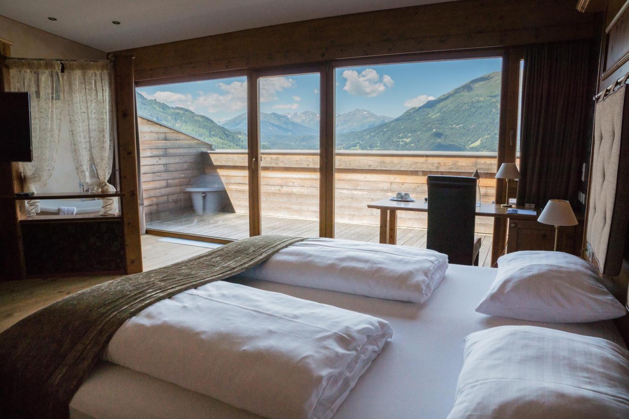 Wellness Aparthotel Panorama Alpin - Ferienwohnungen Jerzens Im Pitztal Bagian luar foto