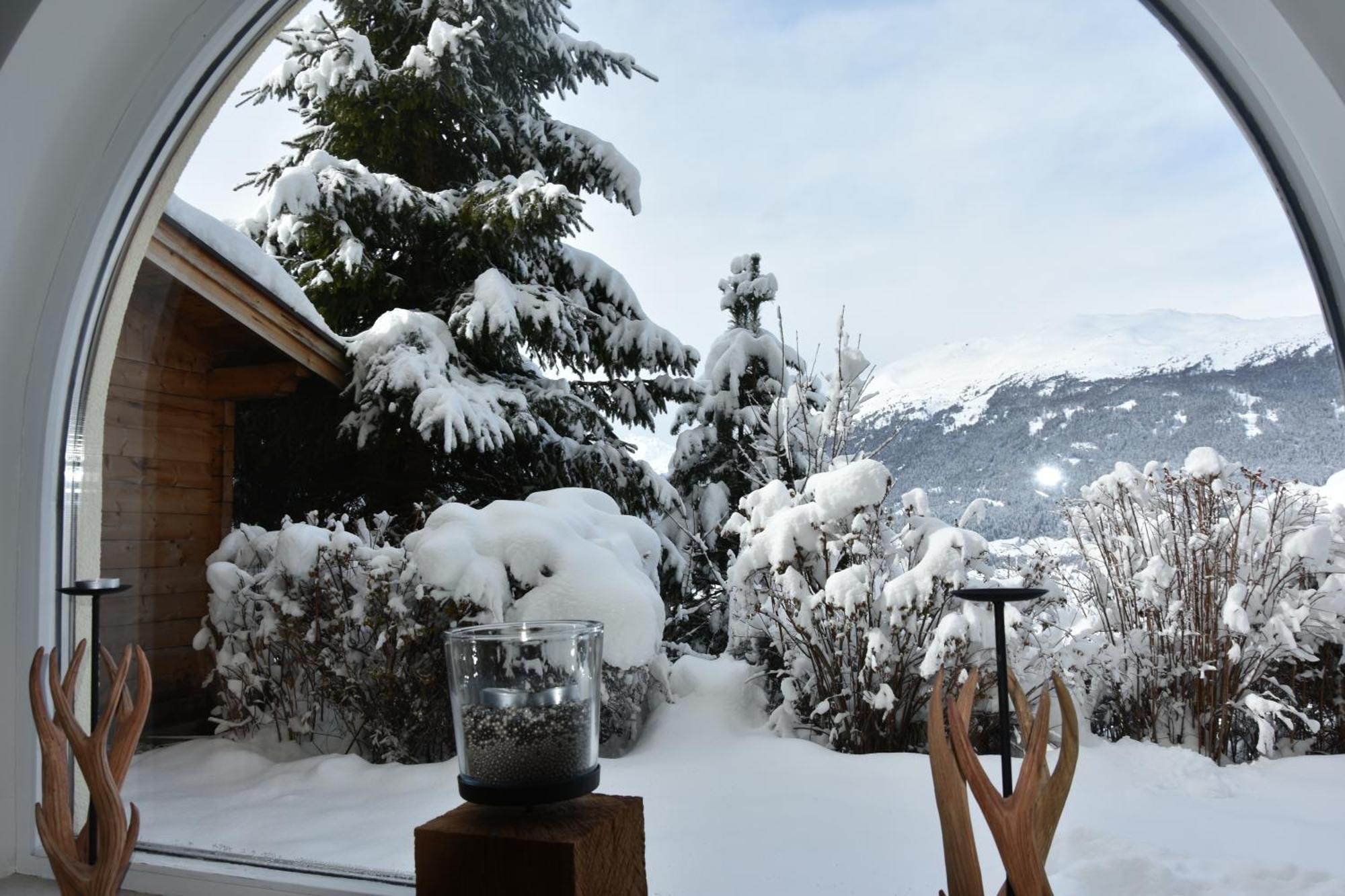 Wellness Aparthotel Panorama Alpin - Ferienwohnungen Jerzens Im Pitztal Bagian luar foto